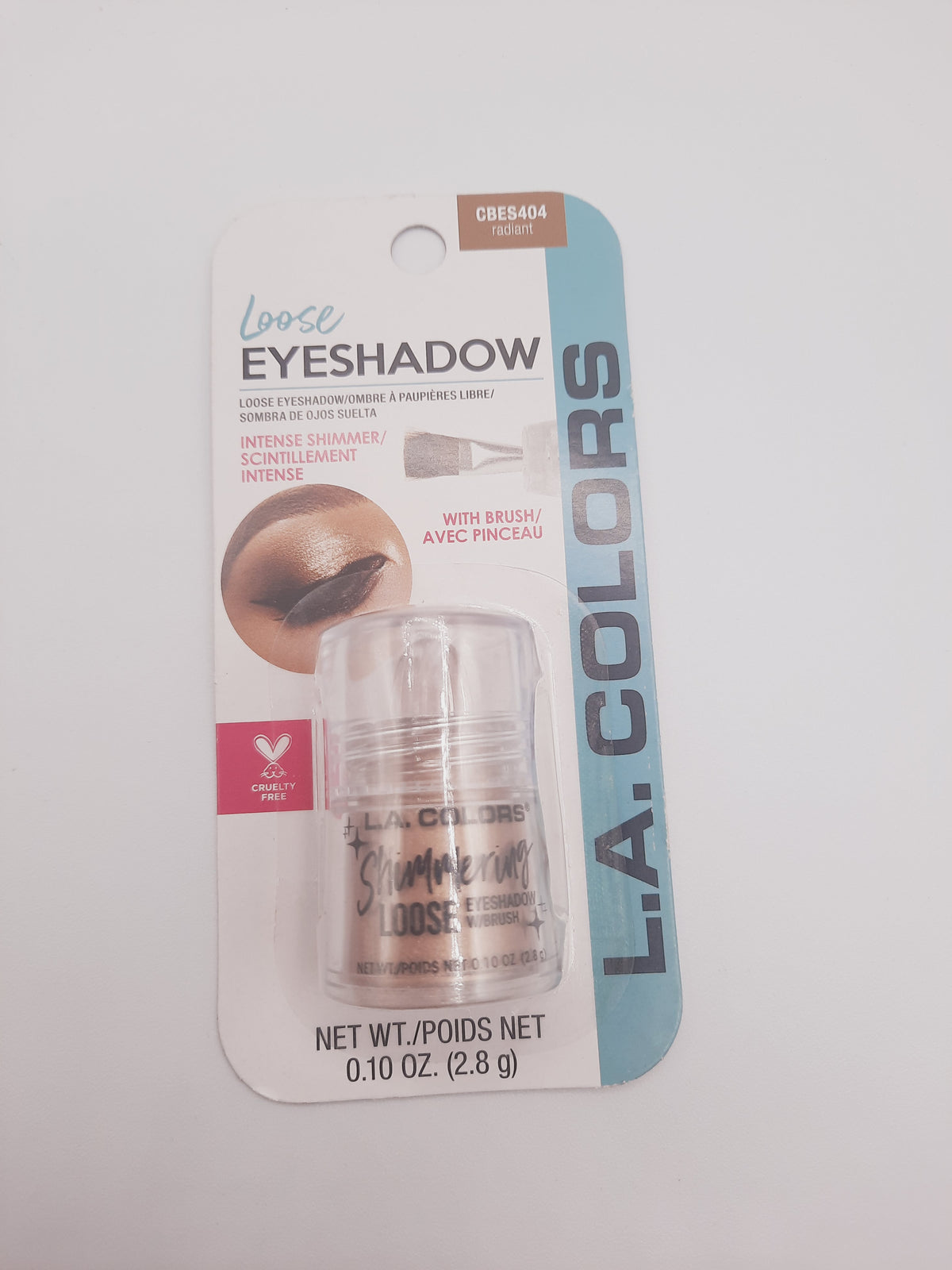 L.A. Colors Shimmering Loose Eyeshadow in the shade Sunshine