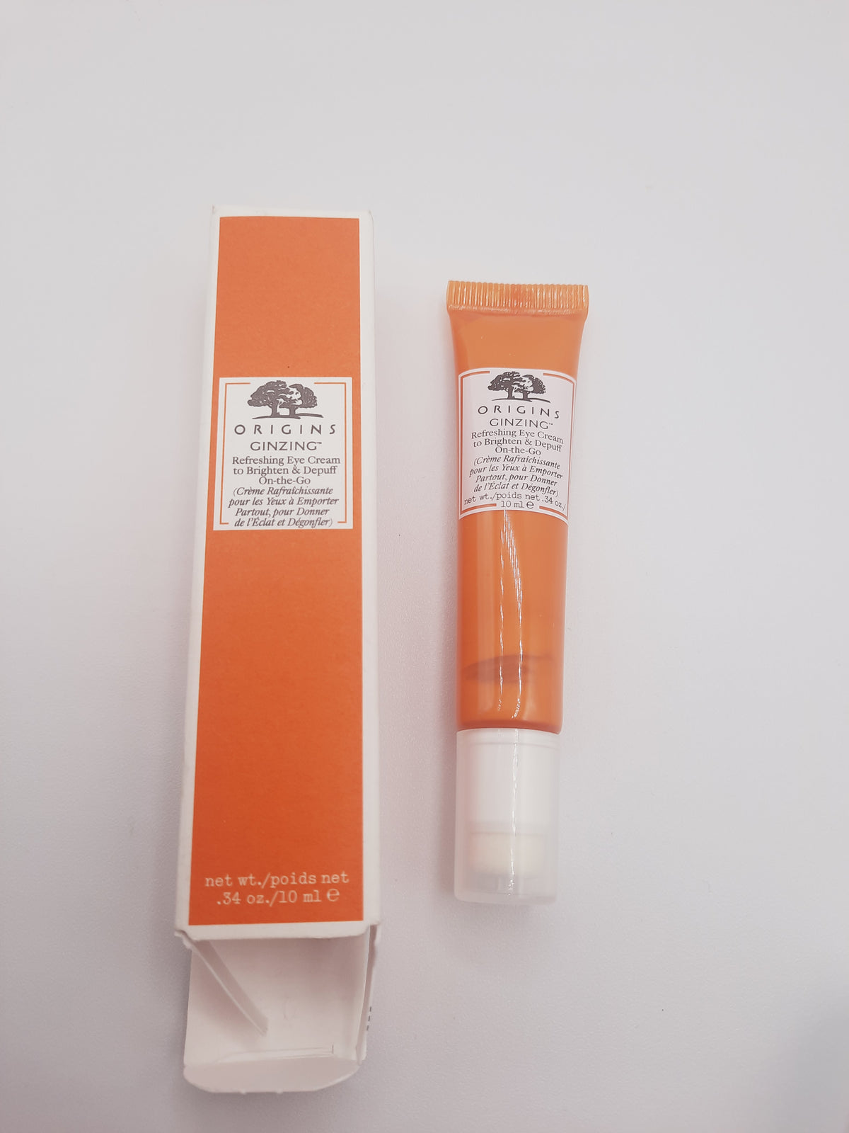 Origins GinZing Refreshing Eye Cream to Brighten & Depuff On-the-Go (10 ml / 0.34 oz)