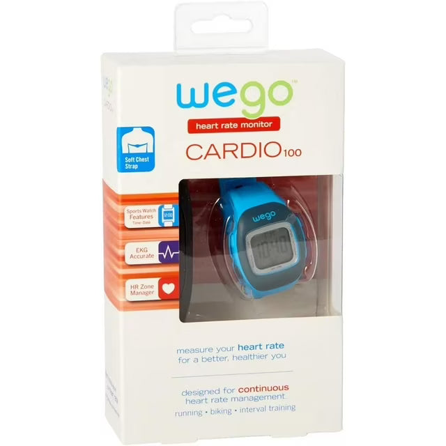 WEGO Heart Rate Monitor | Cardio 100 - With Easy to Use - Continuous Heart rate managment
