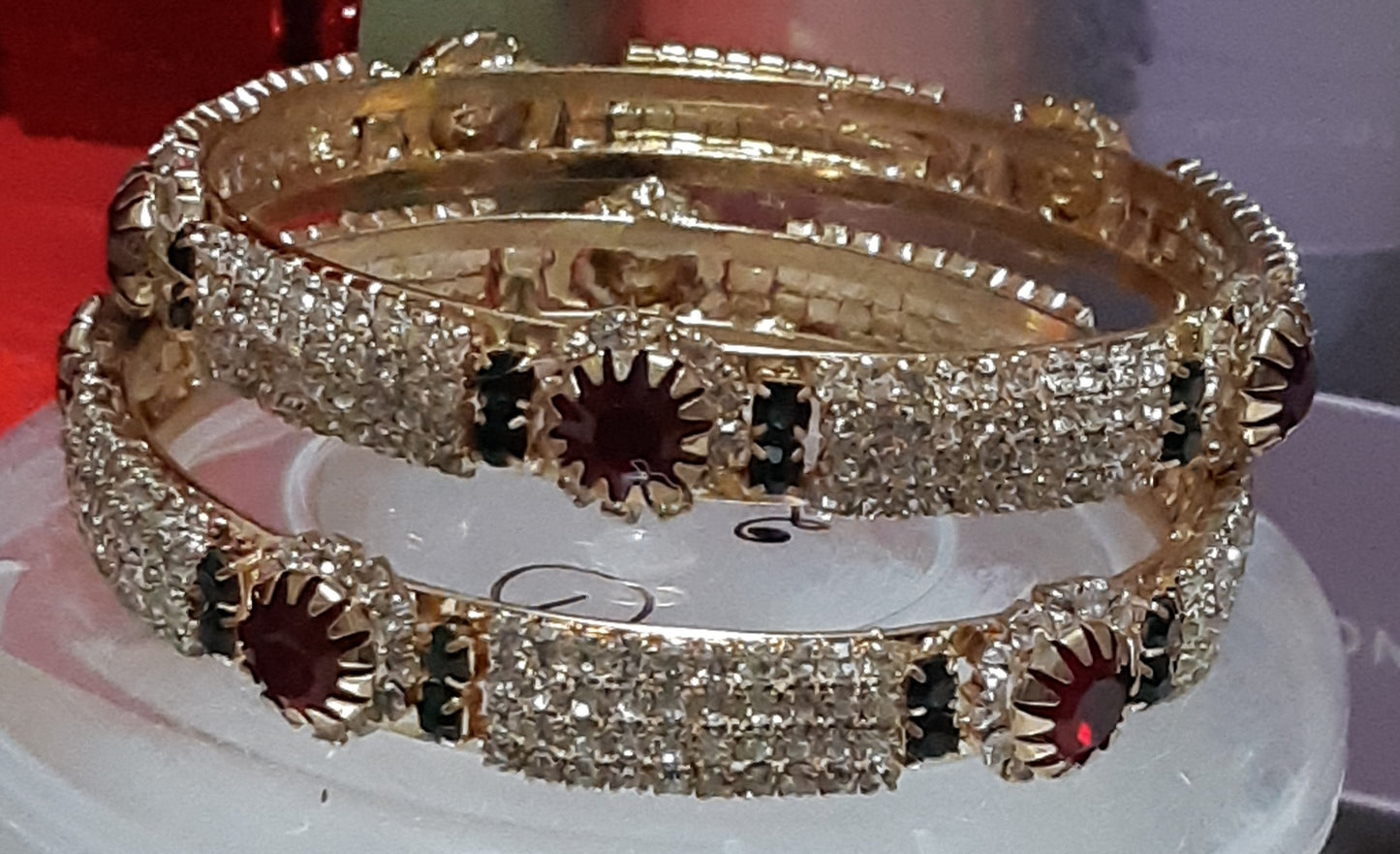 American CZ diamond Bangles - NATASHAHS