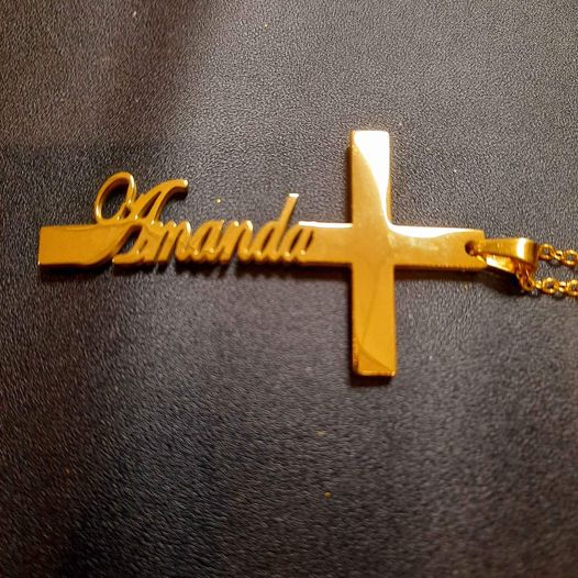Ready to wear ENGLISH AMERICAN name necklaces - NATASHAHS