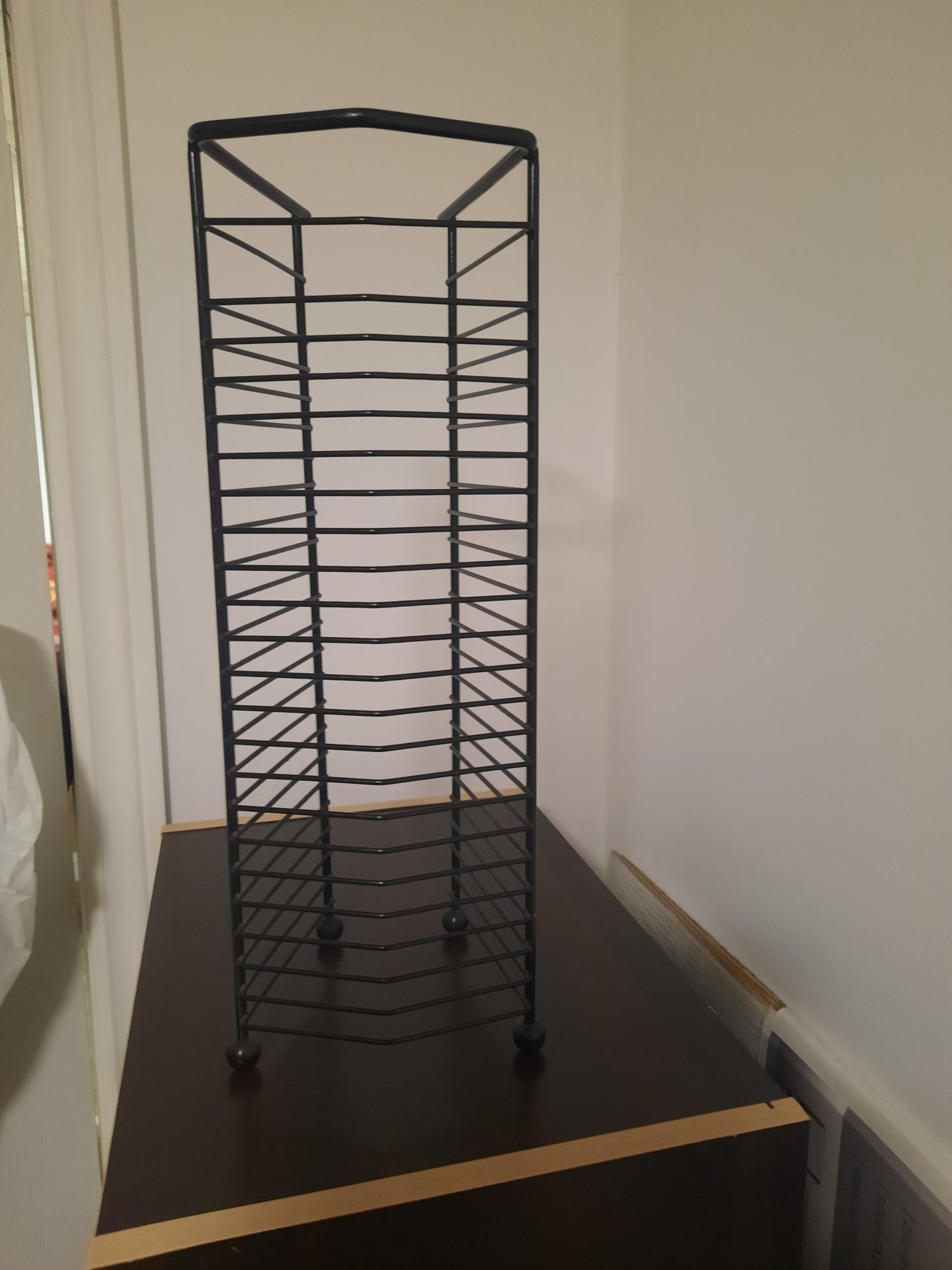 Black Wire CD Rack - NATASHAHS