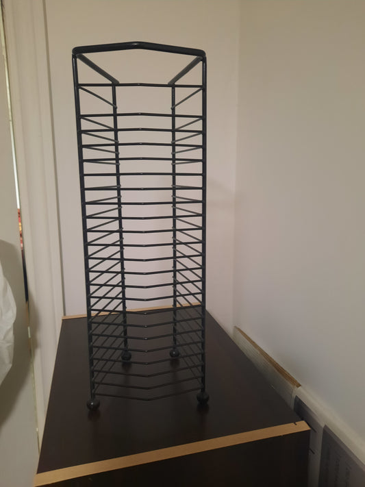 Black Wire CD Rack - NATASHAHS