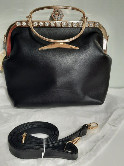 Sacs à main en cuir noir, grand sac pour femme, sacs féminins décontractés de haute qualité, fourre-tout de luxe, sac à bandoulière pour dames