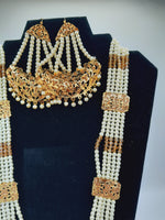 Rajwadi style long necklace maala