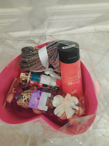 Bathing accessories set for pampering your loved ones