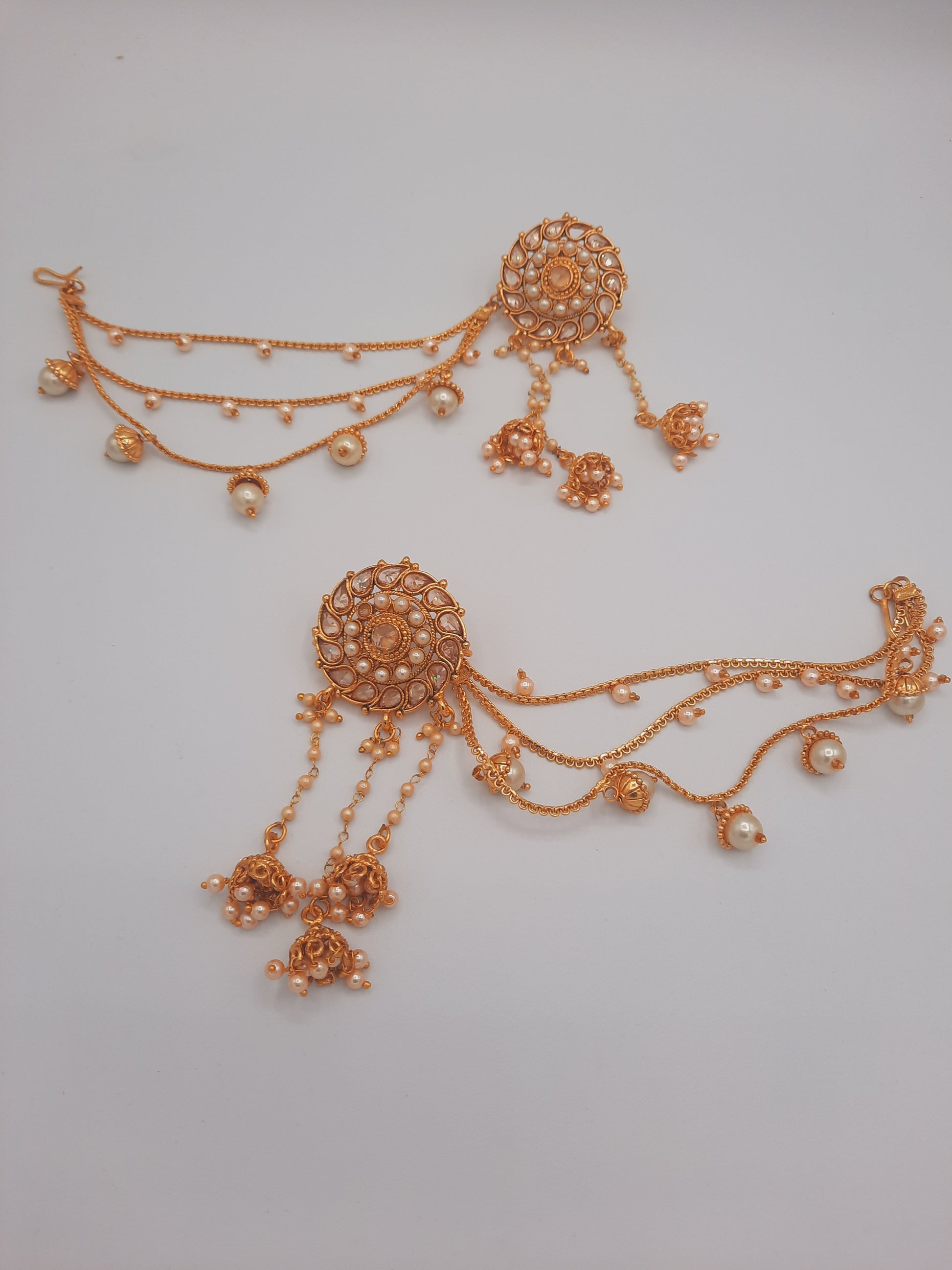 Devdas filmi style indian style earrings - NATASHAHS