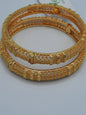 Adjustable Bangle openable bangle standard size imitation gold polished bangle - NATASHAHS