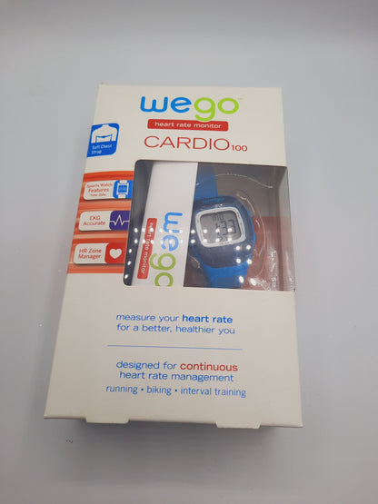 WEGO Heart Rate Monitor | Cardio 100 - With Easy to Use - Continuous Heart rate managment