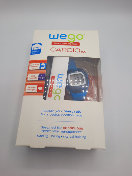 WEGO Heart Rate Monitor | Cardio 100 - With Easy to Use - Continuous Heart rate managment