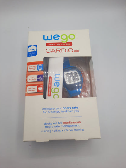 WEGO Heart Rate Monitor | Cardio 100 - With Easy to Use - Continuous Heart rate managment