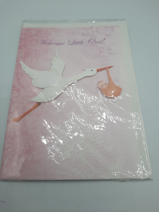 Welcome Little One Greeting card