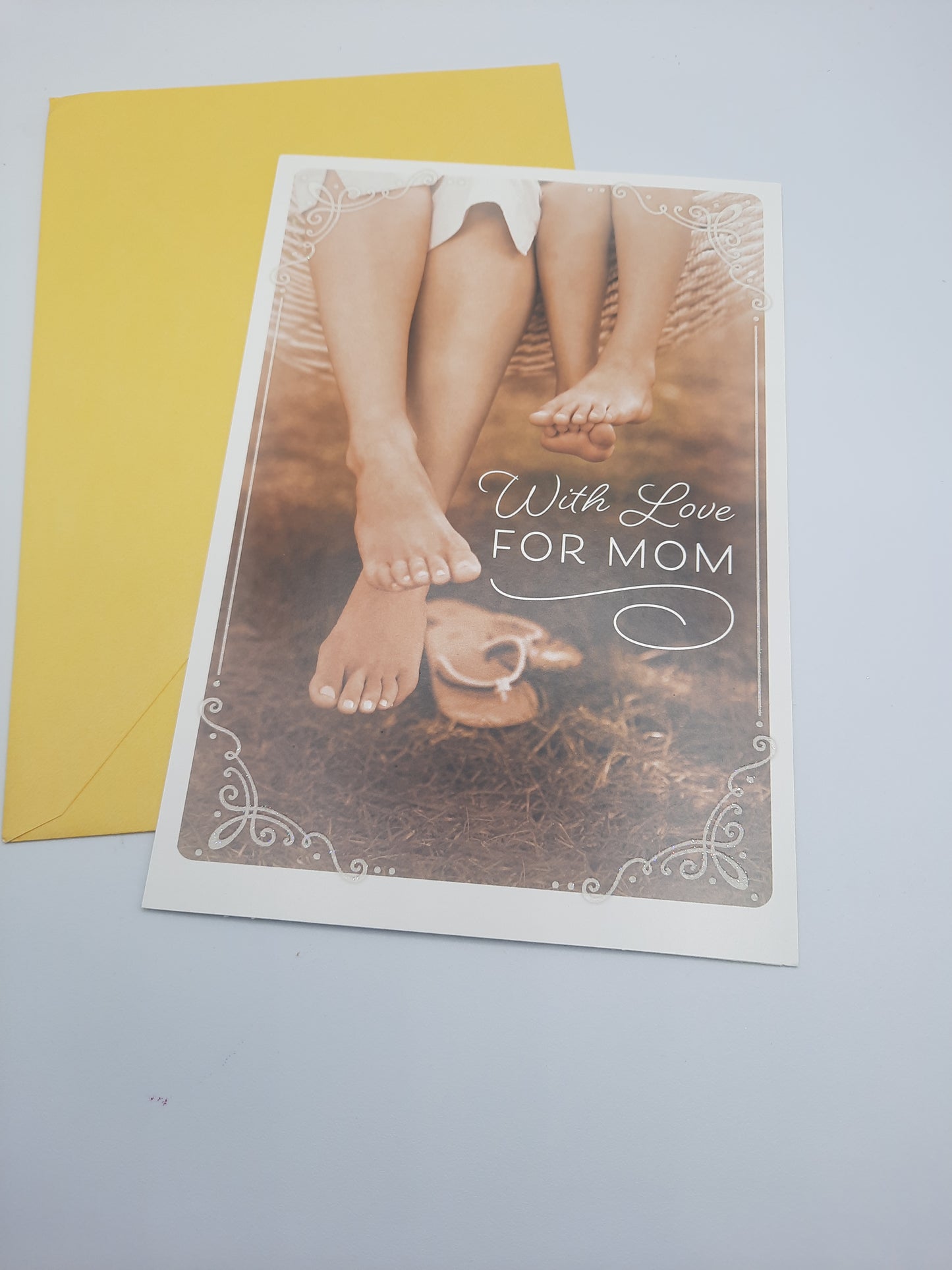 Greeting card For Mom's Birthday with Hugs