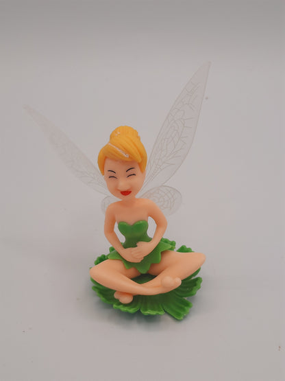 Miniature Tinker Bell, Vidia & Silverimist water fairy figurines for use as cake toppers