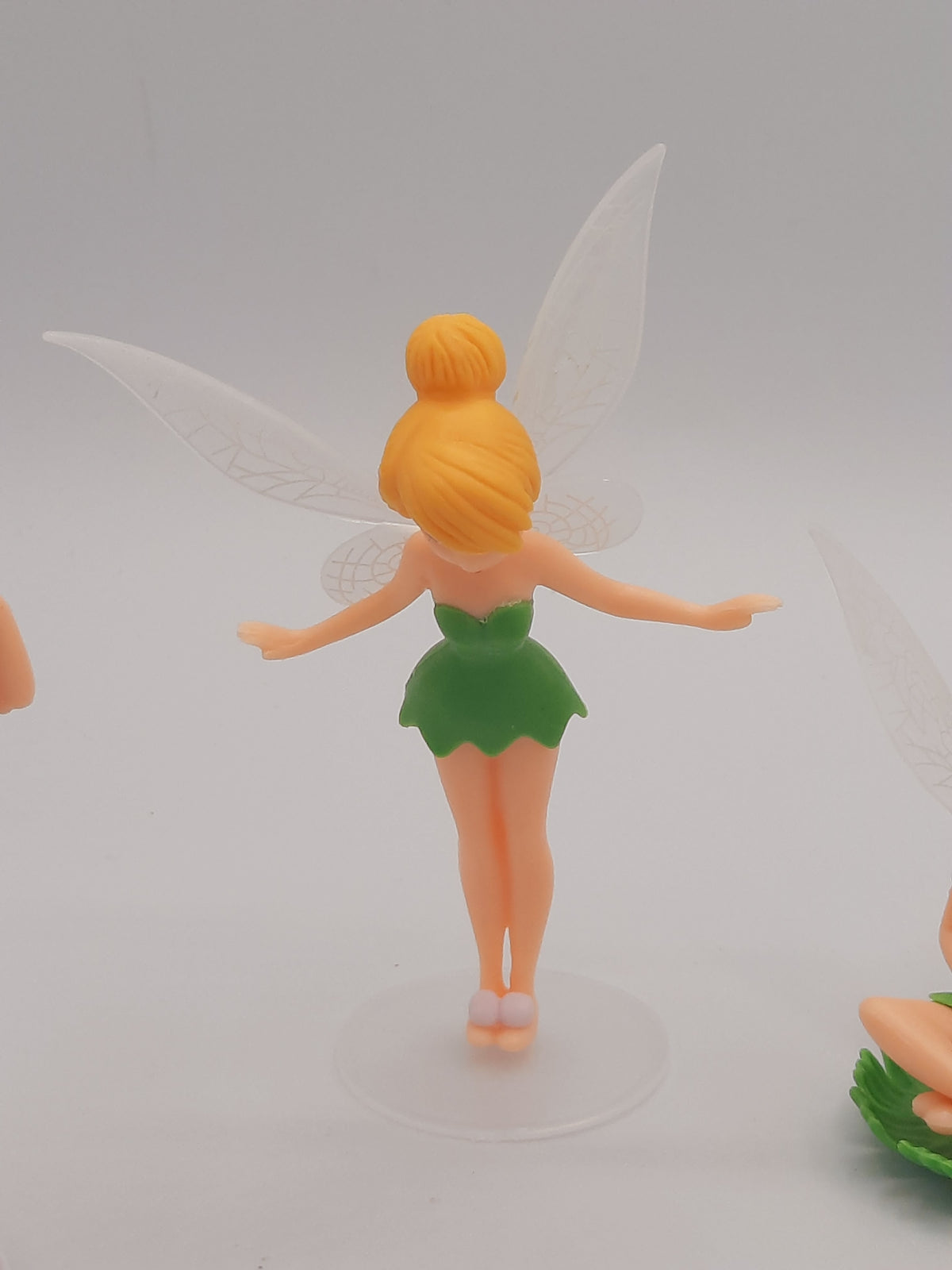 Miniature Tinker Bell, Vidia & Silverimist water fairy figurines for use as cake toppers