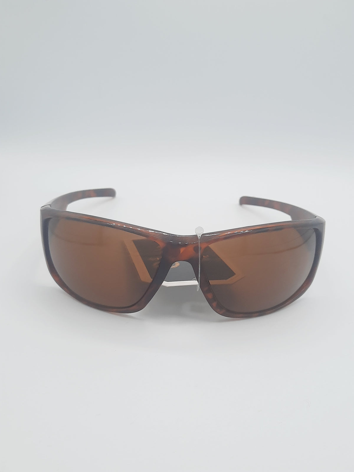 Brown lenses UV protection with cheetah print frame