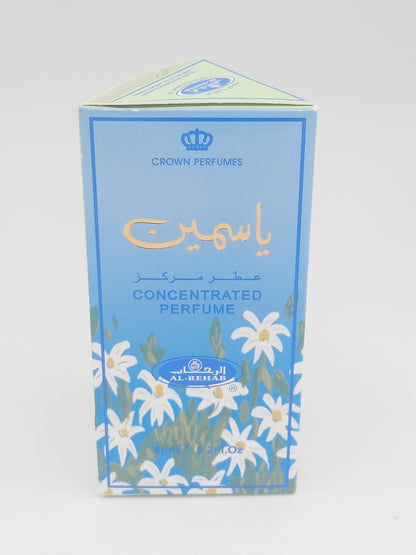 Al-Rehab Jasmin Concentrated Perfume Oil  100% free from alcohol concentrated oil 6ml
