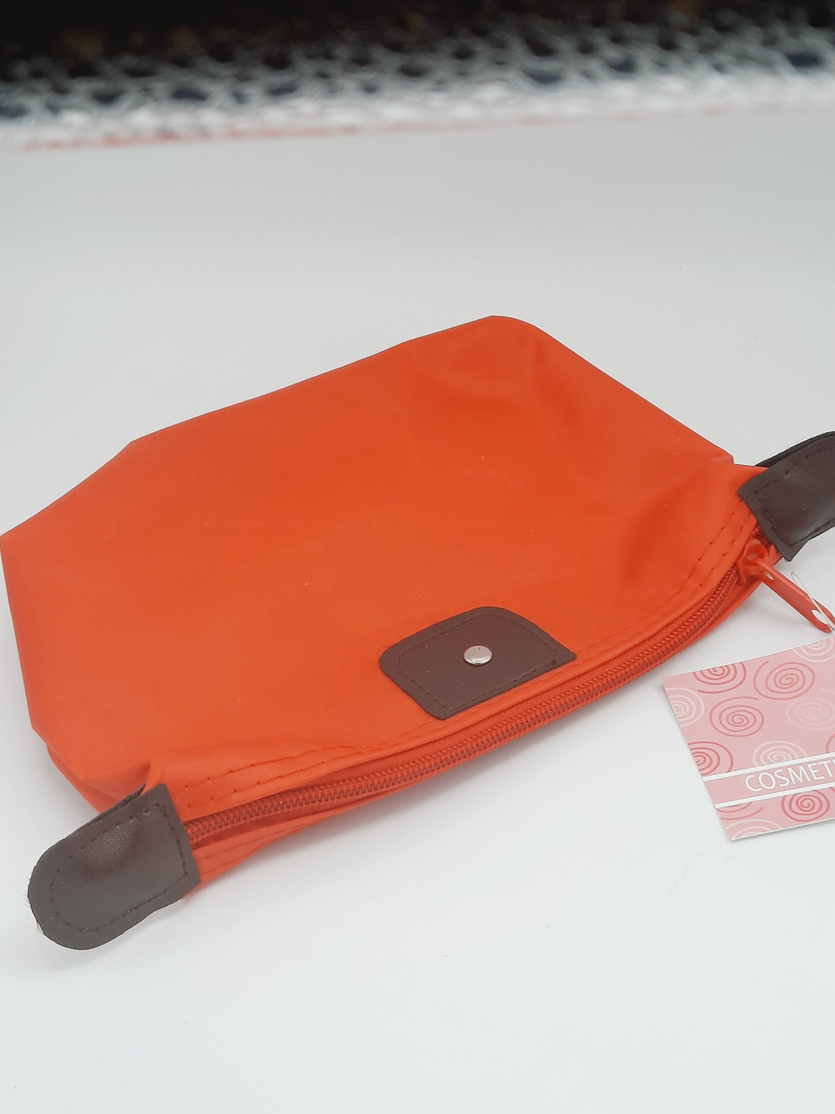 portable waterproof nylon cosmetic travel pouch cosmetic bag