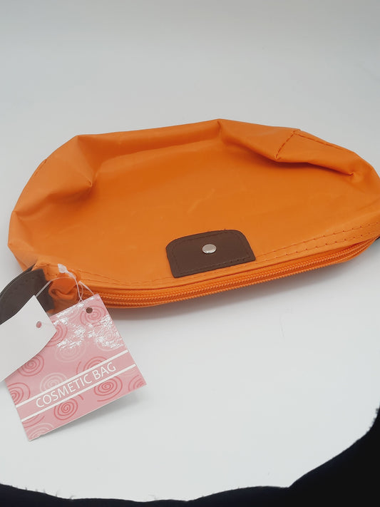 portable waterproof nylon cosmetic travel pouch cosmetic bag