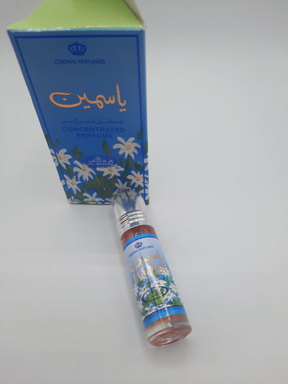 Al-Rehab Jasmin Concentrated Perfume Oil  100% free from alcohol concentrated oil 6ml