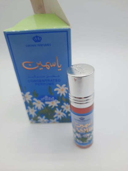 Al-Rehab Jasmin Concentrated Perfume Oil  100% free from alcohol concentrated oil 6ml