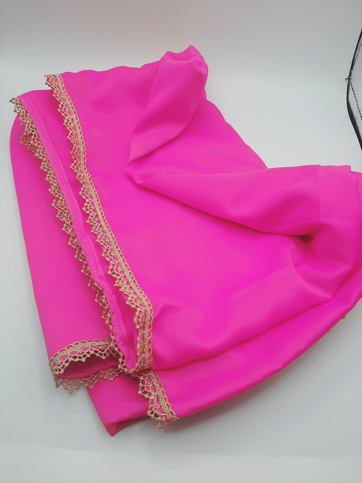 Écharpe châle étole rose clair