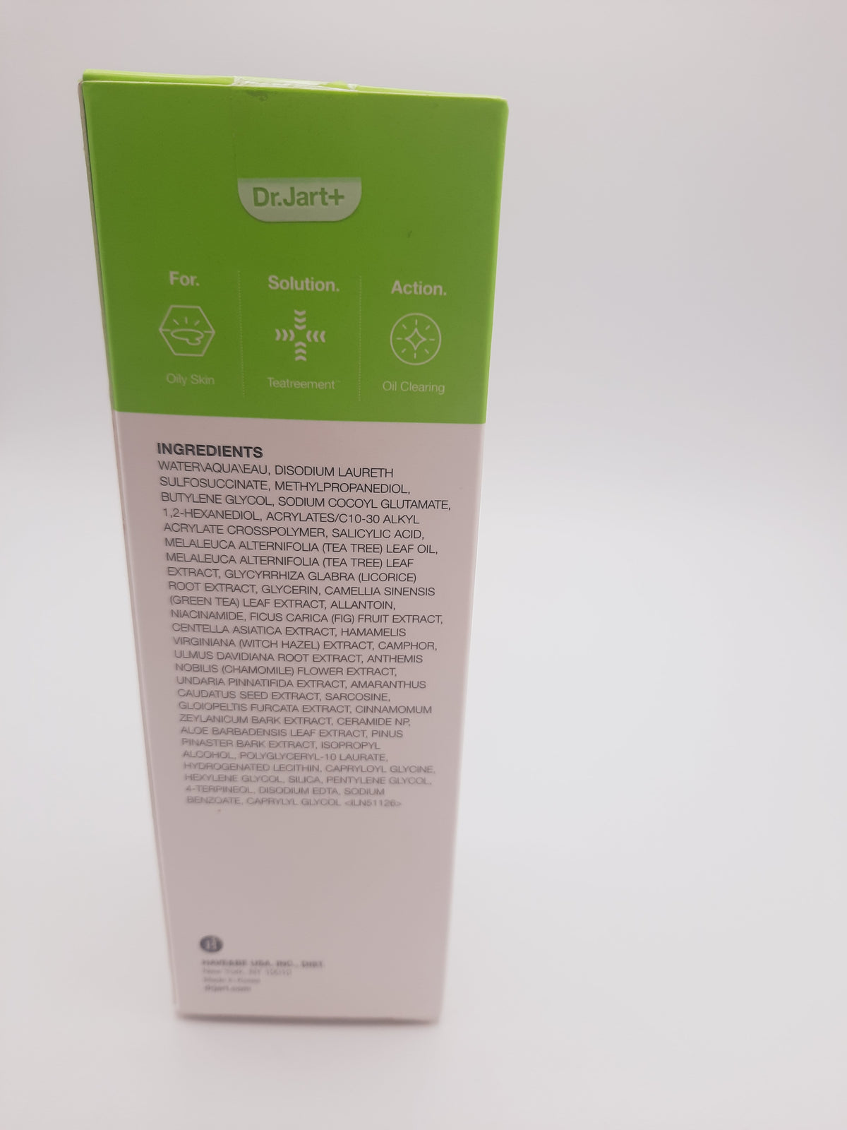 Dr.Jart+ Ctrl-A Treatment Cleansing Foam (120 mL / 4.05 fl. oz.)