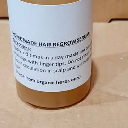 Organic Herbal hair regrow serum