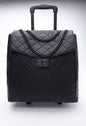 Leather Bag with trolley - NATASHAHS