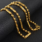 Anniyo 60cm/70cm Beads Chain Bamboo Necklaces for Women Men Chain Gold Color African Jewelry Hawaiian #194006 - NATASHAHS