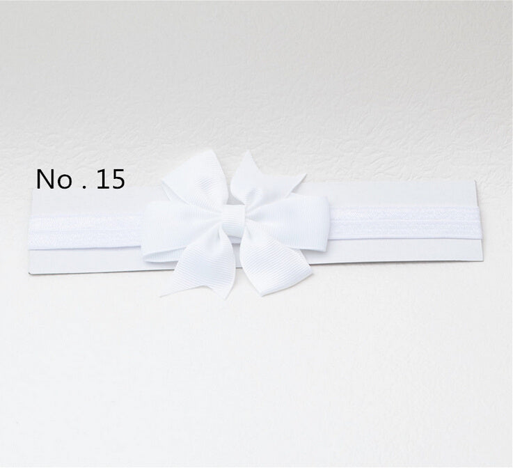 1 Pcs Soft Hair Bandage Tie Band Headband Bow Turban For Children Newborn Kids Headwear Baby Girl Accessories Bowknot Cute Gifts - NATASHAHS