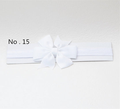 1 Pcs Soft Hair Bandage Tie Band Headband Bow Turban For Children Newborn Kids Headwear Baby Girl Accessories Bowknot Cute Gifts - NATASHAHS