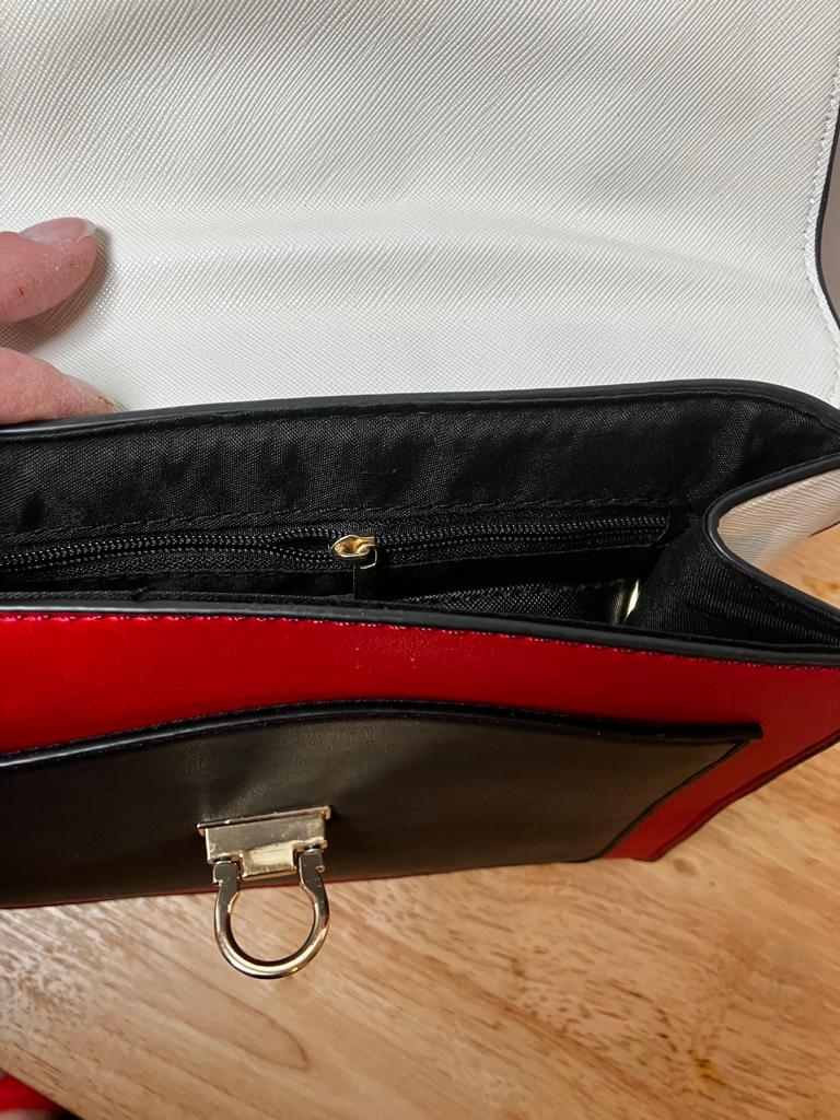 Quality handbag in 3 different abstract shades - NATASHAHS