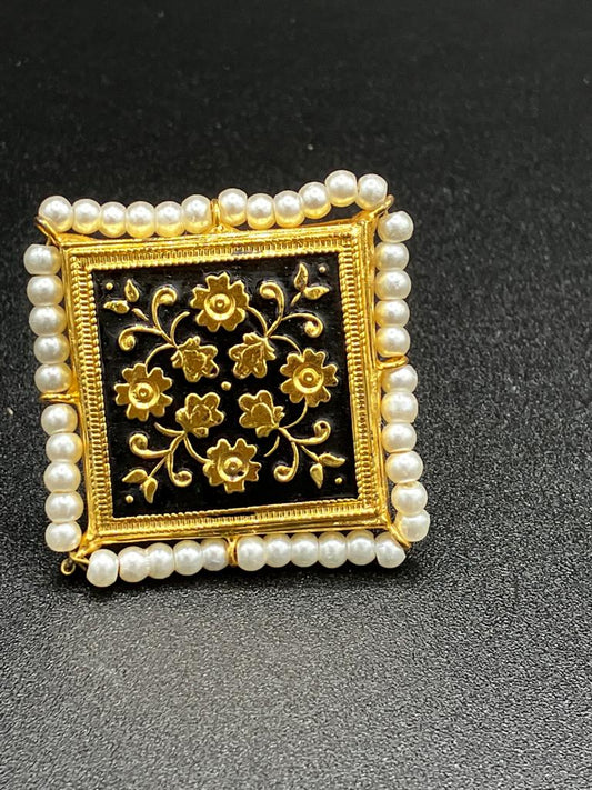 Adjustable Indian Meena rings in various colors fashionale fancy to match your dress - NATASHAHS