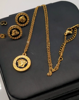 Versace Style Elegany Pendant Set 3 Pc