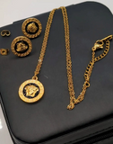 Versace Style Elegany Pendant Set 3 Pc