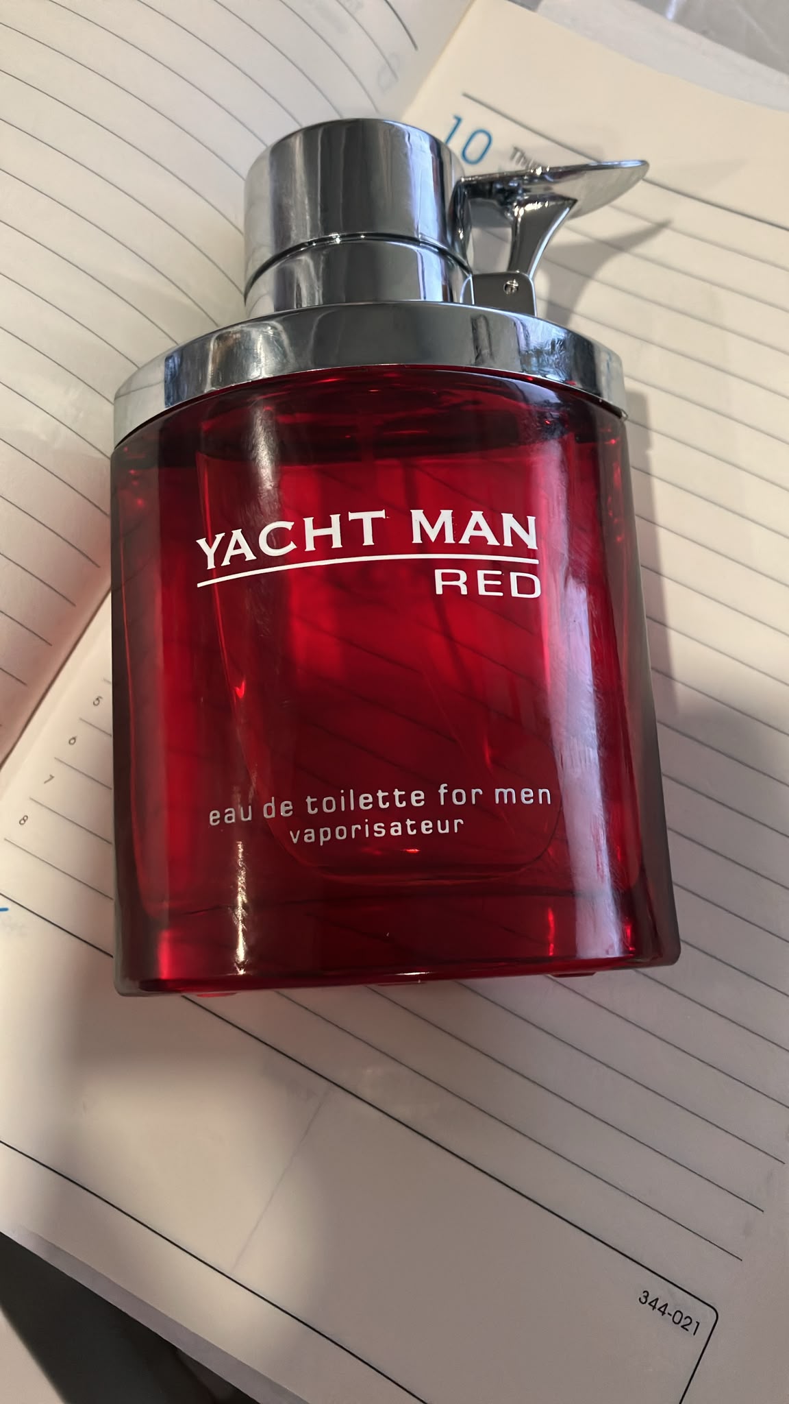 Yacht Man Red Eau De Toilette Spray 100 ml for Men (without box)