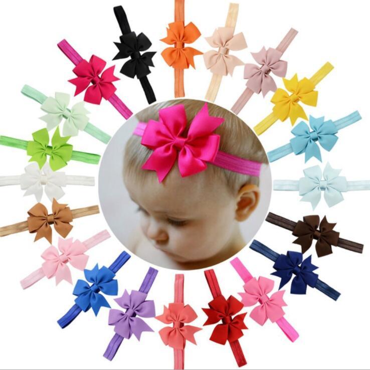 1 Pcs Soft Hair Bandage Tie Band Headband Bow Turban For Children Newborn Kids Headwear Baby Girl Accessories Bowknot Cute Gifts - NATASHAHS