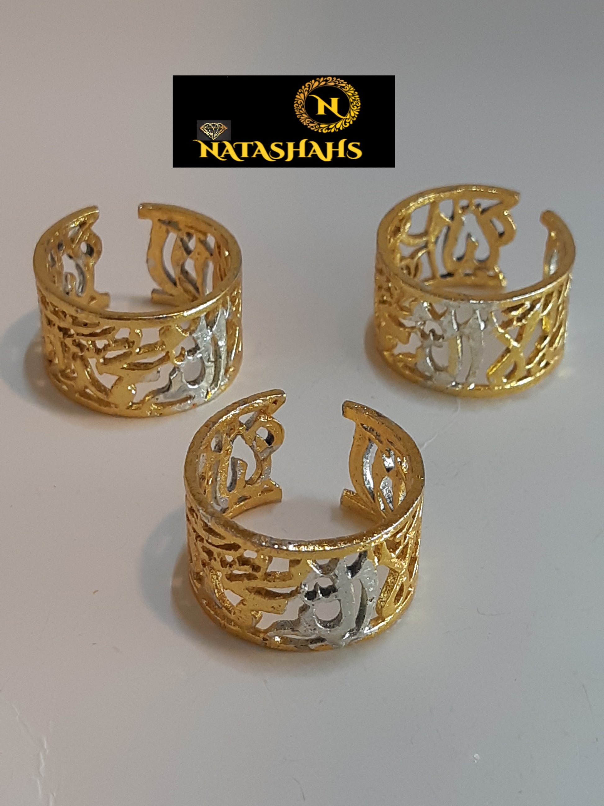 Religious Engraving Rings-NS-00130-8006 - NATASHAHS