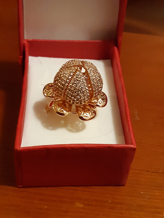 Flower Bloom Ring- A symbol of timeless commitment love & affection - NATASHAHS