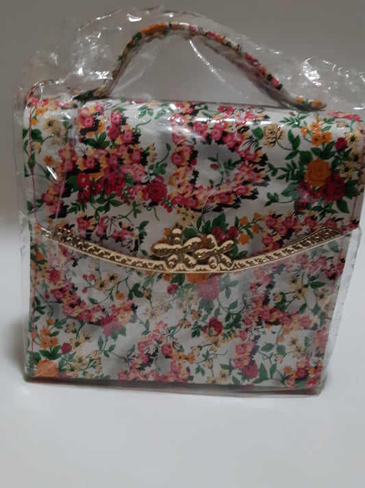 Floral design handbag - NATASHAHS