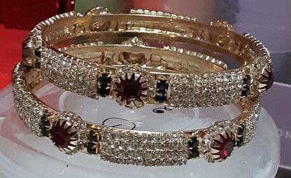 American CZ diamond Bangles - NATASHAHS