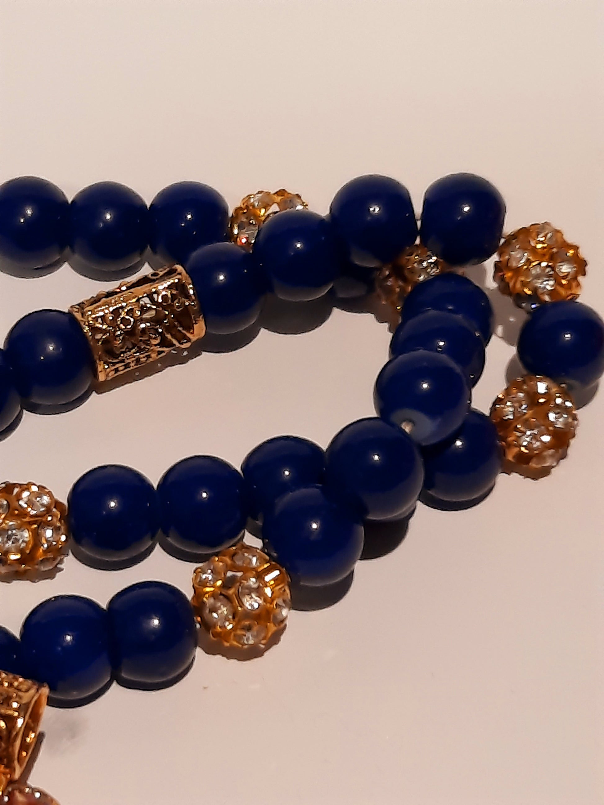 NATASHAHS BLUE STONES LOH-E-QURANI LOCKET - MAALA STYLE - NATASHAHS