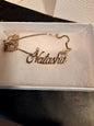 Ready to wear ENGLISH AMERICAN name necklaces - NATASHAHS