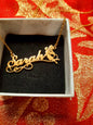 Ready to wear Arabic urdu name necklaces