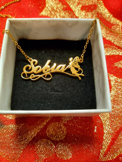 Ready to wear Arabic urdu name necklaces