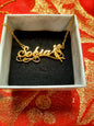 Ready to wear Arabic urdu name necklaces