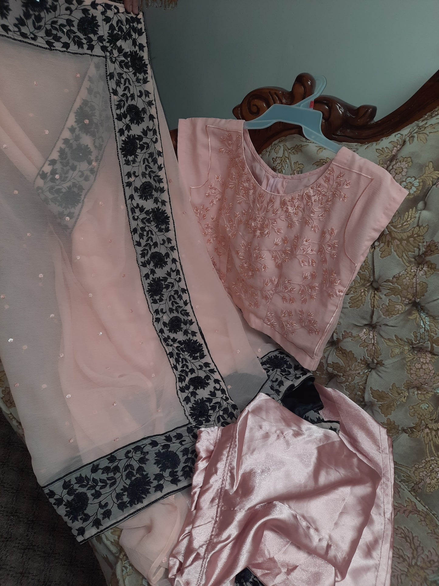 Designer Nomi Ansari Ready in stock NEW Stitched sarees easy to wear no hassle to tie up - NATASHAHS