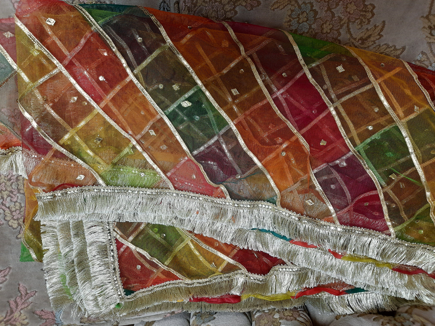 Stitched Party Wear Mehndi Mayon dresses with dori work available in M, L & XL sizes