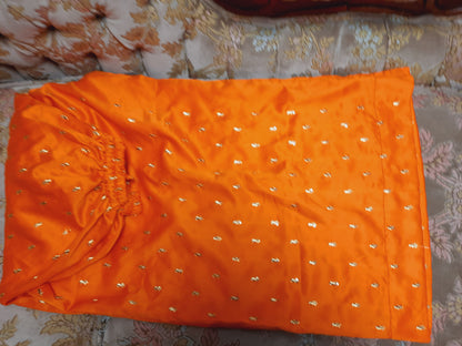 Stitched Party Wear Mehndi Mayon dresses with dori work available in M, L & XL sizes